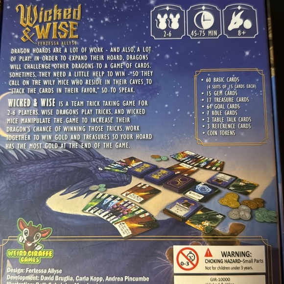 Wicked & Wise By: Weird Giraffe Games. - Picture 4 of 4